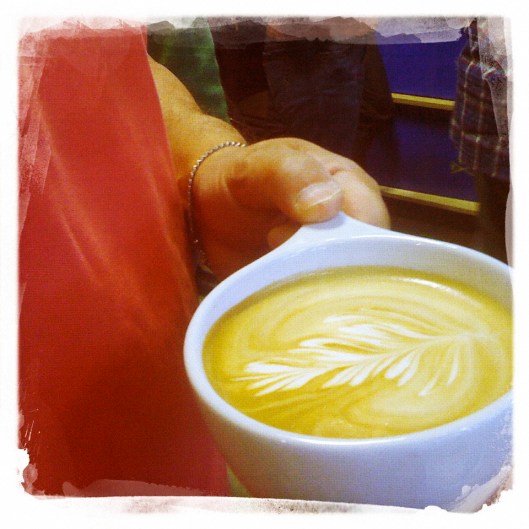 himself rosetta my private barista - nice work