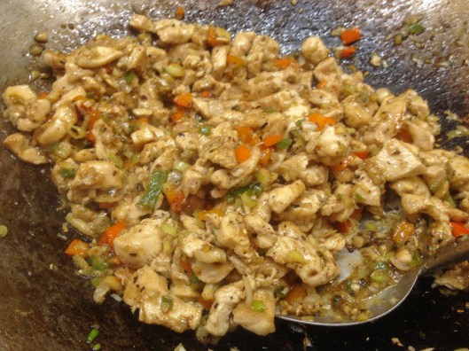 lemongrass whitemeat wok action