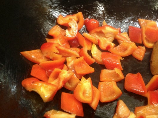 peppers at beginning