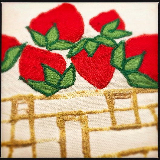 gold grid farmroads leading to strawberry fields